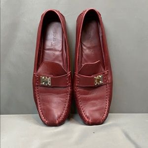 Louis Vuitton red loafers, women’s Sz40/9.5